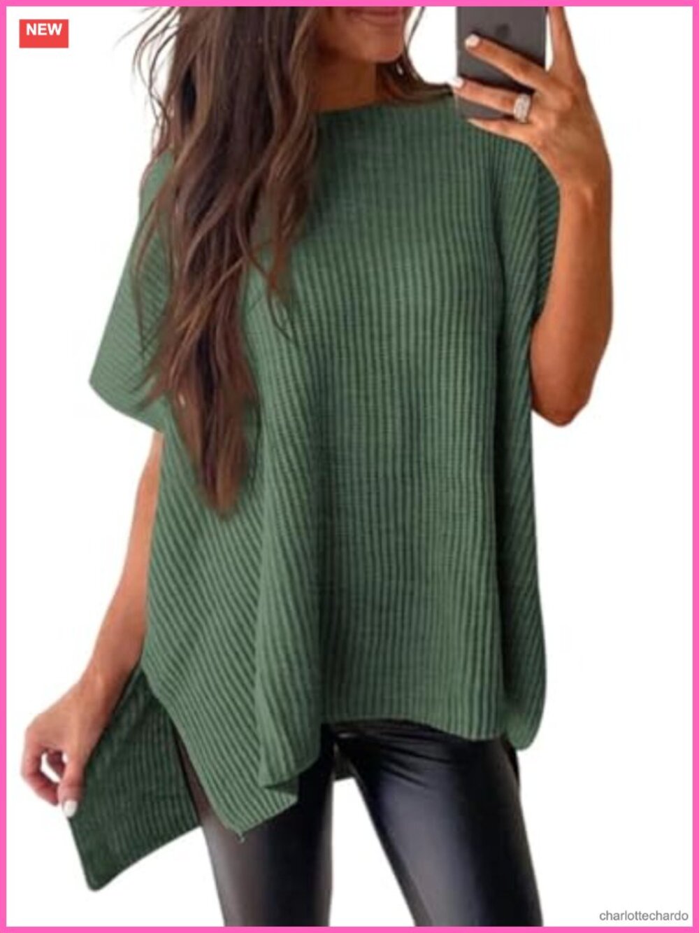Womens Lightweight Short Sleeve Sweater Acrylic Cotton Crewneck Pullover Loose